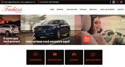 Desktop Screenshot of fachiniveiculos.com.br